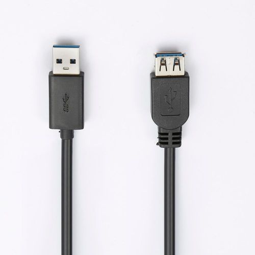 Rallonge USB 3.0 - 2m USB A mâle / USB A femelle Coloris noir