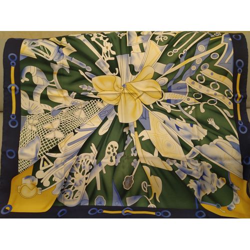 Foulard Hermès En Soie