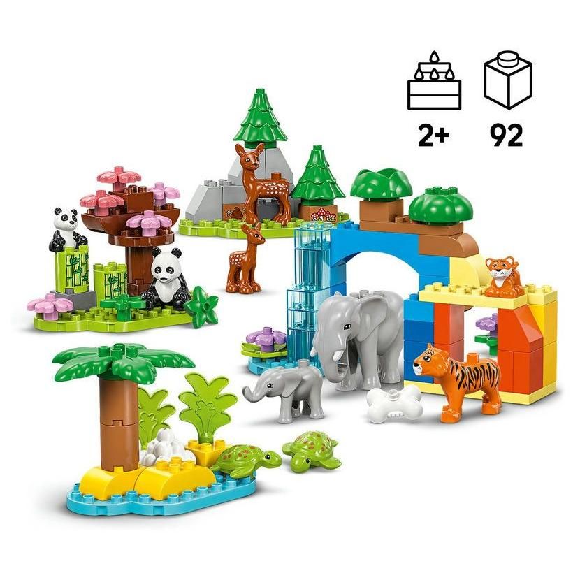 10 figurines d'animaux sauvages LEGO� DUPLO�