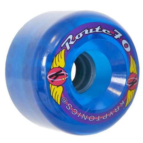 Roue Roller Quad Kryptonics Route 78a 70mm Bleu Transparent