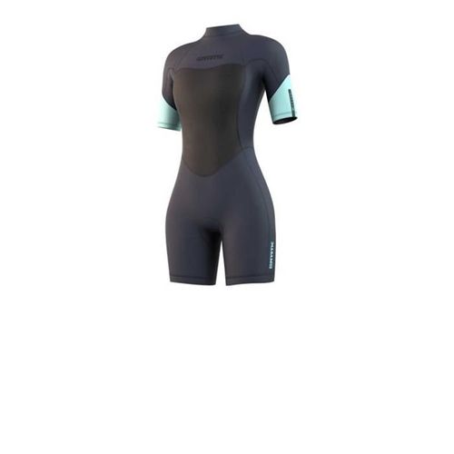 Combinaison Néoprène Femme Mystic Brand Shorty 3/2mm Bzip Flatlock Night Blue S Night Blue