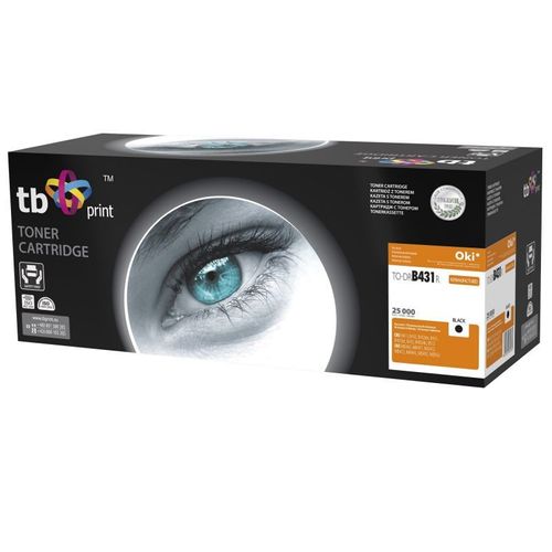 Drum for OKI B431 TO-DR B431R black reman.=