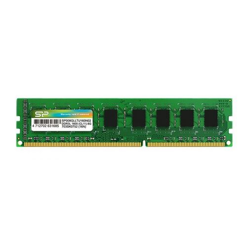 SILICON POWER - DDR3L - module - 4 Go - DIMM 240 broches - 1600 MHz / PC3L-12800 - CL11 - 1.35 V - mémoire sans tampon - non ECC