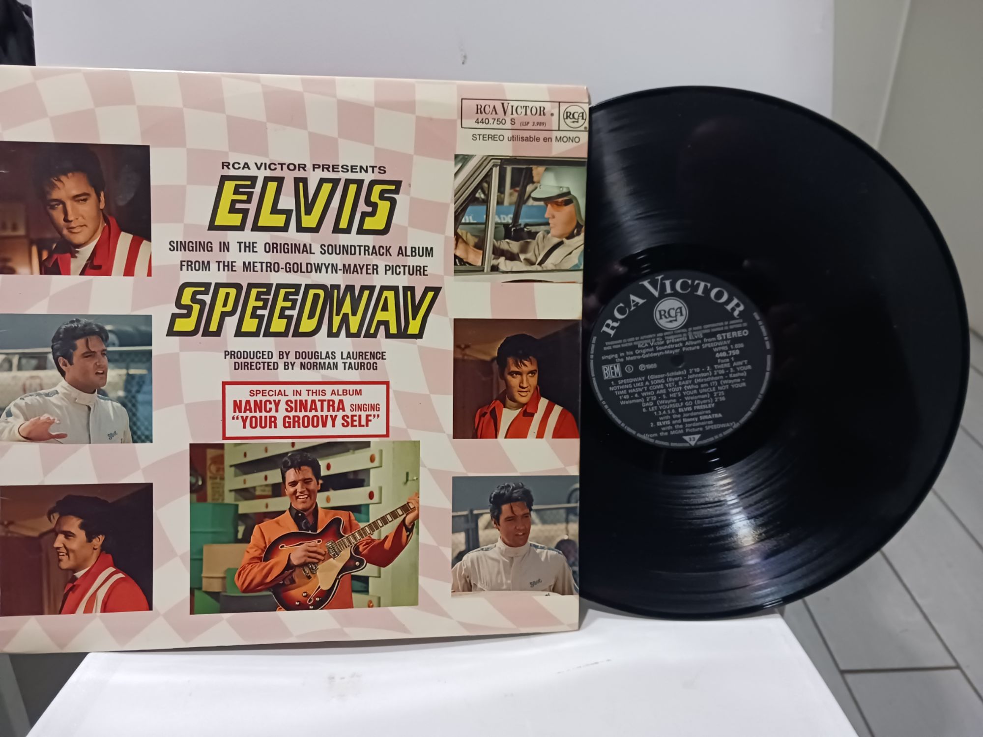 Elvis Presley Speedway Lp 33 Tours France 7/1968