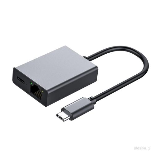 Adaptateur Ethernet USB Type C 2 en 1 pour le télé ou le