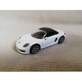 Voiture Porsche 718 Boxster Blanche 1/64-Majorette
