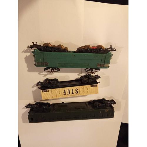 Locomotive Bb9201 Vert Foncé (Vendu Aussi En Lot)