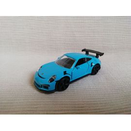 Voiture Porsche 911 Gt3 Rs Bleu Turquoise 1/64-Majorette