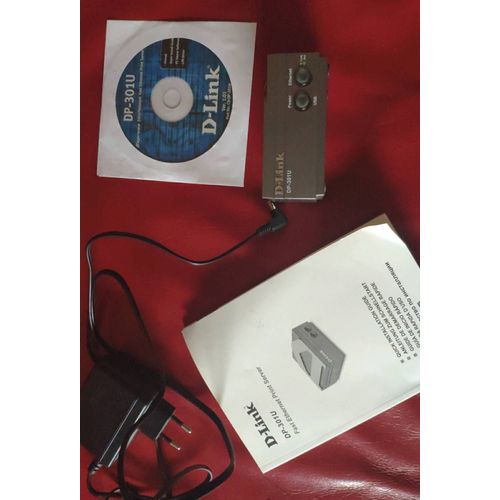 D-Link DP-301U - Serveur d'impression - USB - 10/100 Ethernet