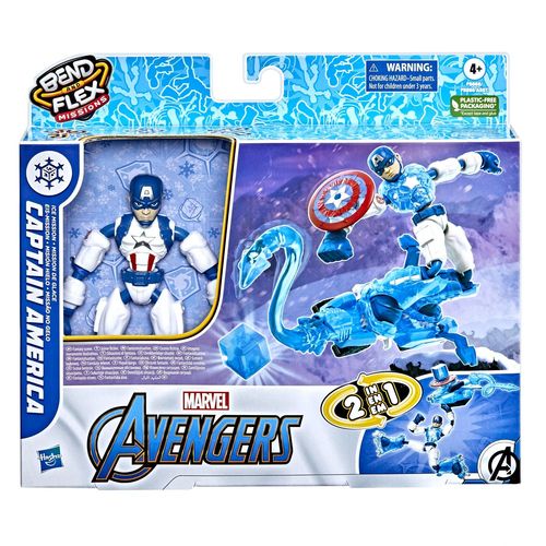 Avengers Movie Marvel Avengers Bend And Flex Missions Figurines Flexibles De 15 Cm