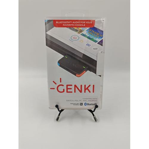 Accessoire Nintendo Switch, Ps4, Pc, Mac, Android Adaptateur Bluetooth Audio (Neon) Genki