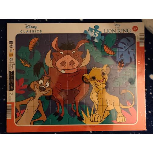 Puzzle Disney Classics 35 Pieces Le Roi Lion + Bambi