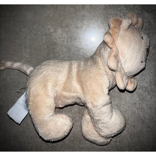 Doudou Peluche Lion Jacadi Safari Jouet Bébé   Soft Toy Plush Comforter Baby King 