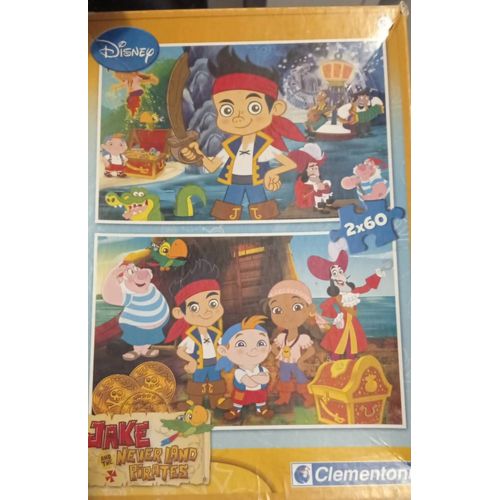 Puzzles Disney Jake Le Pirate 60 Pièces