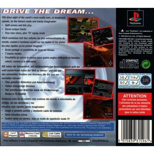 Jeu PlayStation 1 CHINE - Version PAL FRA Complète Avec Notice, Boîte, état Très Bon