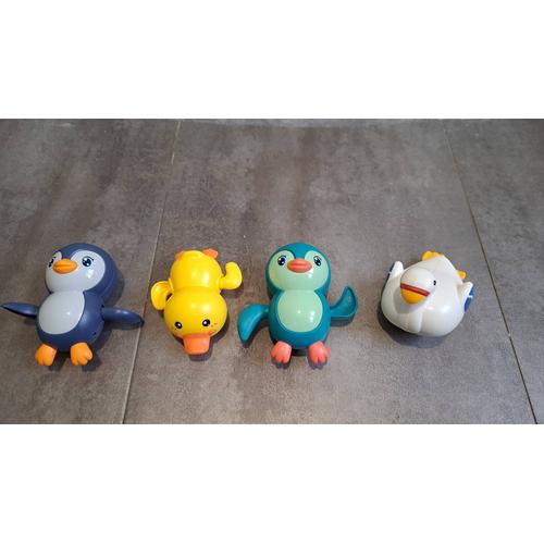 Jouets De Bain Bébé - Lot De 4 Animaux Pour Le Bain