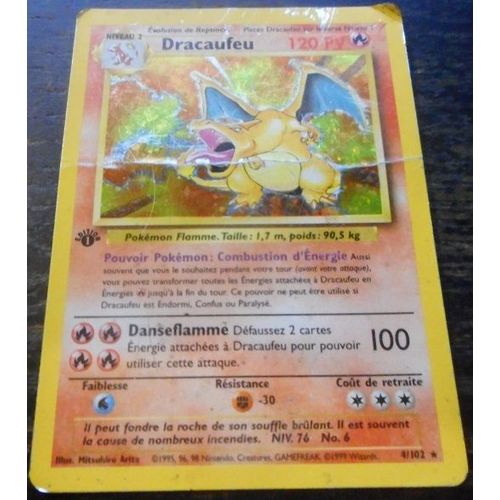 Dracaufeu - Set De Base - 1ere Édition 4/102