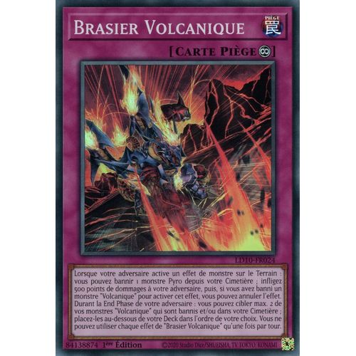 Brasier Volcanique - Ld10-Fr024 - Yu-Gi-Oh ! Super Rare