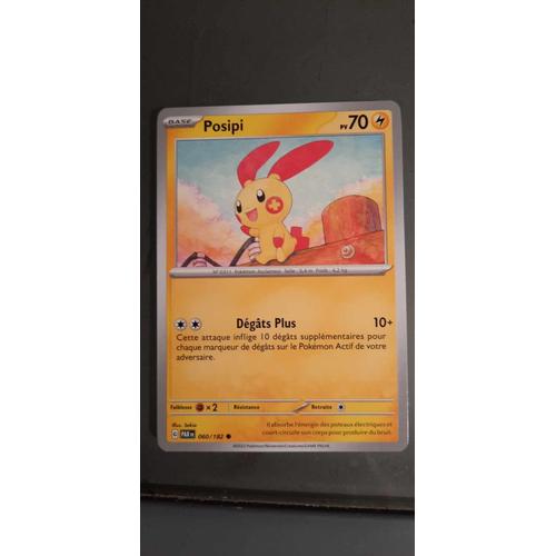 Carte Pokémon Posipi  Pv 70.  060/182