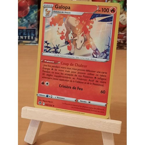 Galopa Holo - Pokémon - Set Tempête Argentée - 022/195 - Eb12 - Française