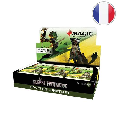 Magic The Gathering - Boite De 18 Boosters Jumpstart - La Guerre Fratricide En Français