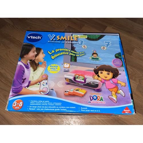 Console Vsmile Motion Rose Pack Dora L'exploratrice