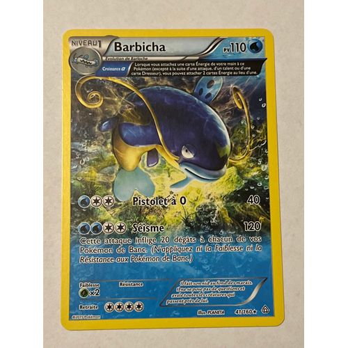 Carte Pokémon Barbicha 41/160