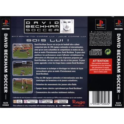 David beckham best sale soccer ps1