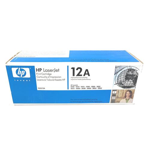 HP Q2612A 12A Toner Original Noir HP Laserjet 1010/1012/1018/3020 [ Bleu Boîte ]