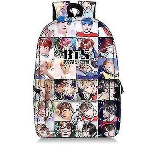 Bts Idol Fashion School Bag Loisirs Voyage Sac ¿¿ dos grande capacit¿¿ style A-2