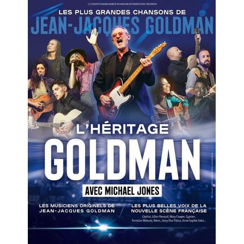 2 Places  Concert Heritage Goldman Halle Tony Garnier Lyon Dimanche 3 Mars 2024