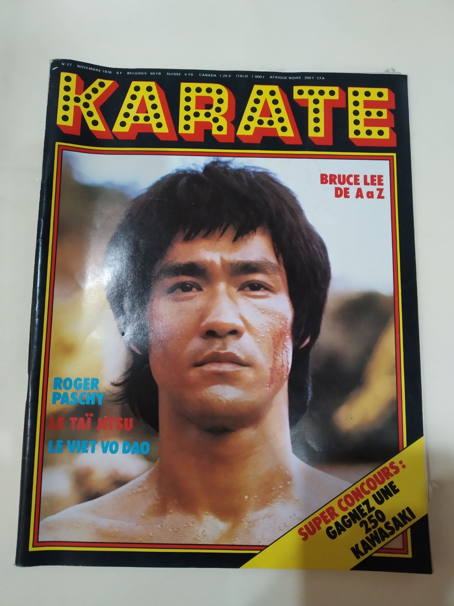 Karate Bushido N°27 Novembre 1976 Bruce Lee De A À Z