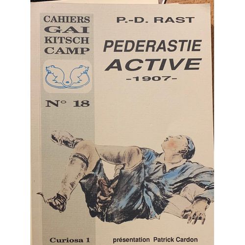 Cahiers Gay Kitsch N18  Pederastie Active
