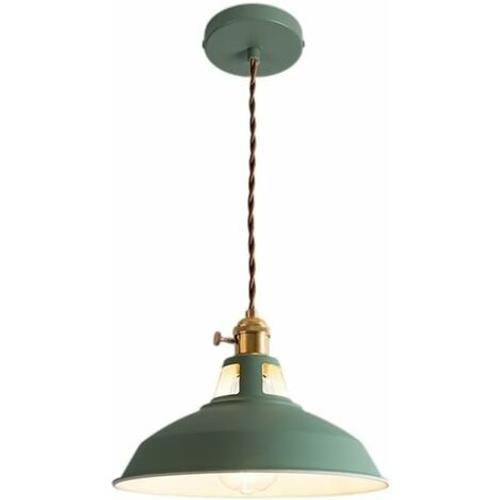 Rétro Industrielle Coloré Ampoule Pendentif Lumière Pour Restaurant Cuisine Salon Chambre Vintage Suspension Lumière Décorative À La Maison