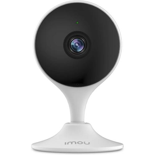 Caméra Intérieur WiFi 1080P Caméra Surveillance WiFi Bébé avec Vision Nocturne, Détection de Mouvement et Son Anormal, Audio Bidirectionnel, Compatible avec Alexa Google Home Smartphone
