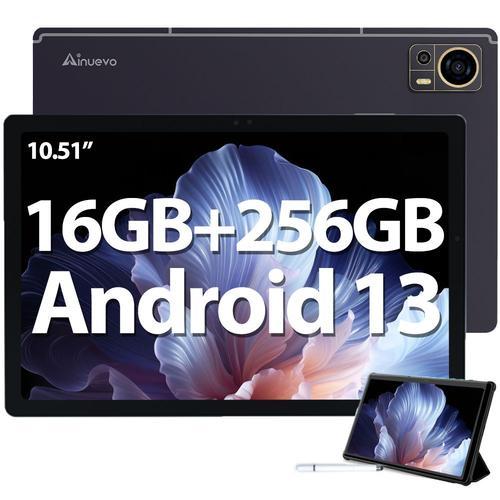 AINUEVO Tab S9 Android 13 Tablette 16Go RAM+256Go ROM (TF 1To) 8050mAh 10.51" Tablette Gaming Dual SIM 4G LTE/5G WiFi/ GPS - Violet
