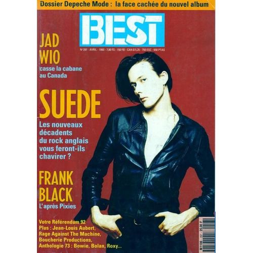 Best N° 297 : Suede, Les Nouveaux Décadents Du Rock Anglais...