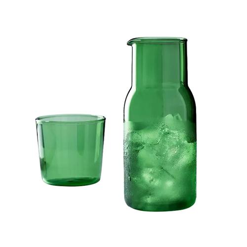 Carafe ¿¿ eau de chevet Vintage avec gobelet, cadeau ¿¿l¿¿gant pour chambre d'amis, bureau-26 vert, nouveaut¿¿ 100%