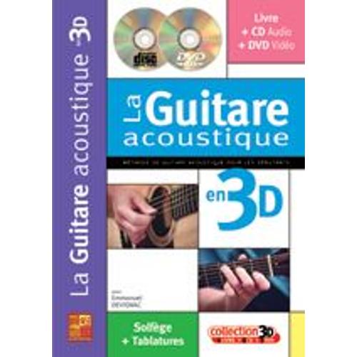 La Guitare Acoustique En 3d (Dvd+Cd+Livre)