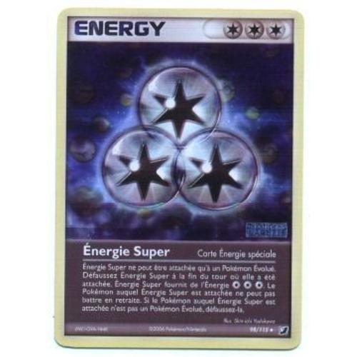 Pokemon Francaise Ex Forces Cachees Holo N° 98/115 Énergie Super