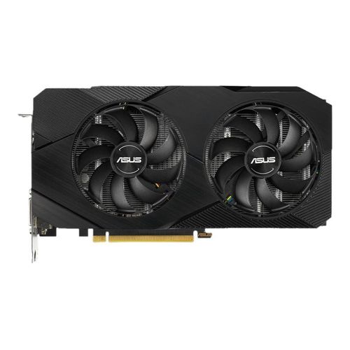 ASUS DUAL-GTX1660S-O6G-EVO - OC Edition - carte graphique - GF GTX 1660 SUPER - 6 Go GDDR6 - PCIe 3.0 x16 - DVI, HDMI, DisplayPort