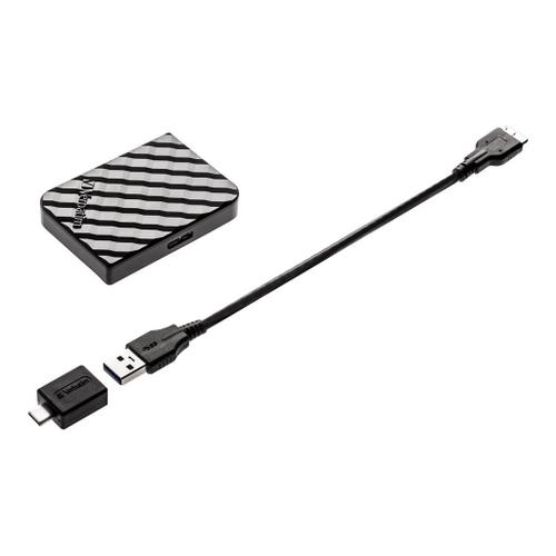 VERBATIM Disque dur externe portable 1TO USB 3.0 - Noir