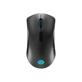 Lenovo Legion M600 Gaming Mouse - Souris - droitiers et gauchers - optique - 8 boutons - sans fil, filaire - Bluetooth, 2.4 GHz, USB 2.0 - récepteur sans fil USB - noir, gris de fer