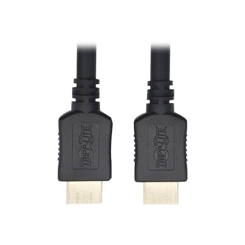 Tripp Lite HDMI Cable 8K @ 60Hz High-Speed Dynamic HDR 4:4:4 M/M Black 10ft - Ultra High Speed - câble HDMI - HDMI mâle pour HDMI mâle - 3 m - double blindage - noir - support pour 8K UHD (7680 x...