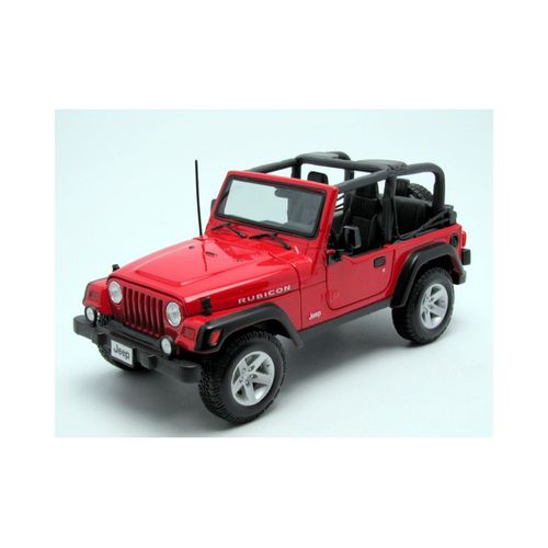 Maisto 1/18 31663r Jeep Wrangler Rubicon Diecast Modelcar-Maisto