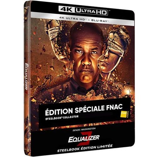 Equalizer 3 - Exclusivité Fnac Boîtier Steelbook - 4k Ultra Hd + Blu-Ray