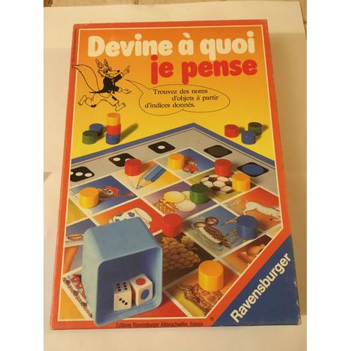 Jeu Devine À Quoi Je Pense Ravensburger 1988