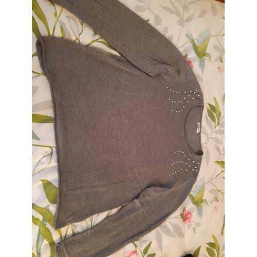 Pull Gris Chiné Taille 42/44