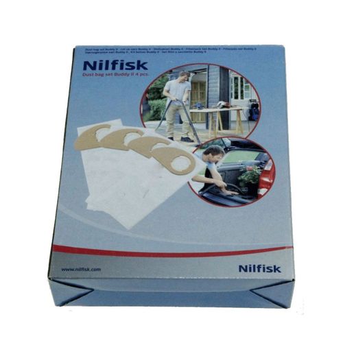 Lot de 4 sacs synthetique buddy ii - Aspirateur (81943048 NILFISK)