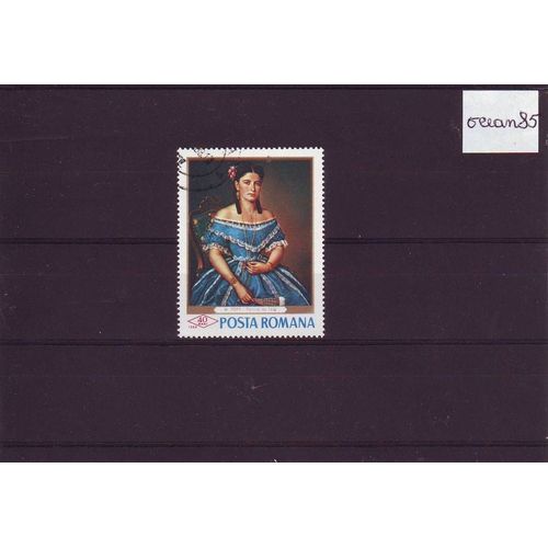 Roumanie 1968 : Portrait De Femme De M.Popp
